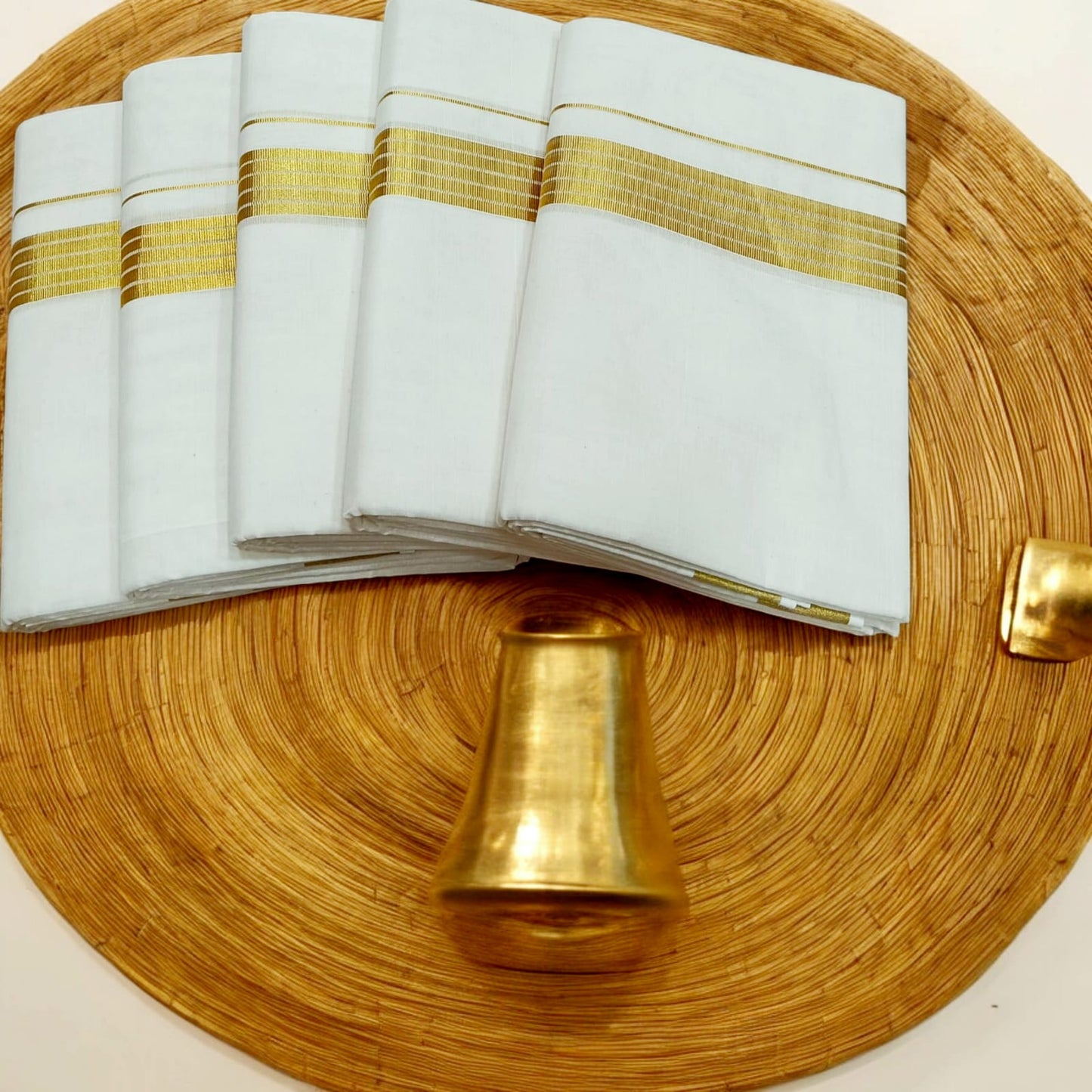 Pre Order: Men's Double Cotton Dhoti