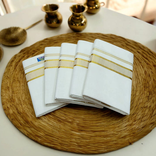 Pre Order: Men's Double Cotton Dhoti
