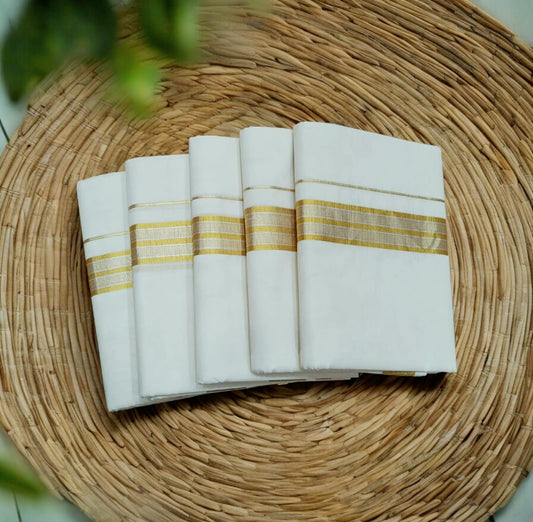 Pre Order: Men's Double Cotton Dhoti