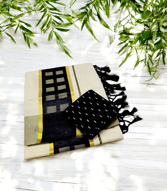 Kerala Tissue silk set saree