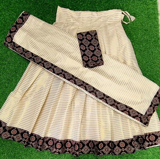 Fully Stitched Dhavani set Preorder (Delivery in 20-25 working Days)