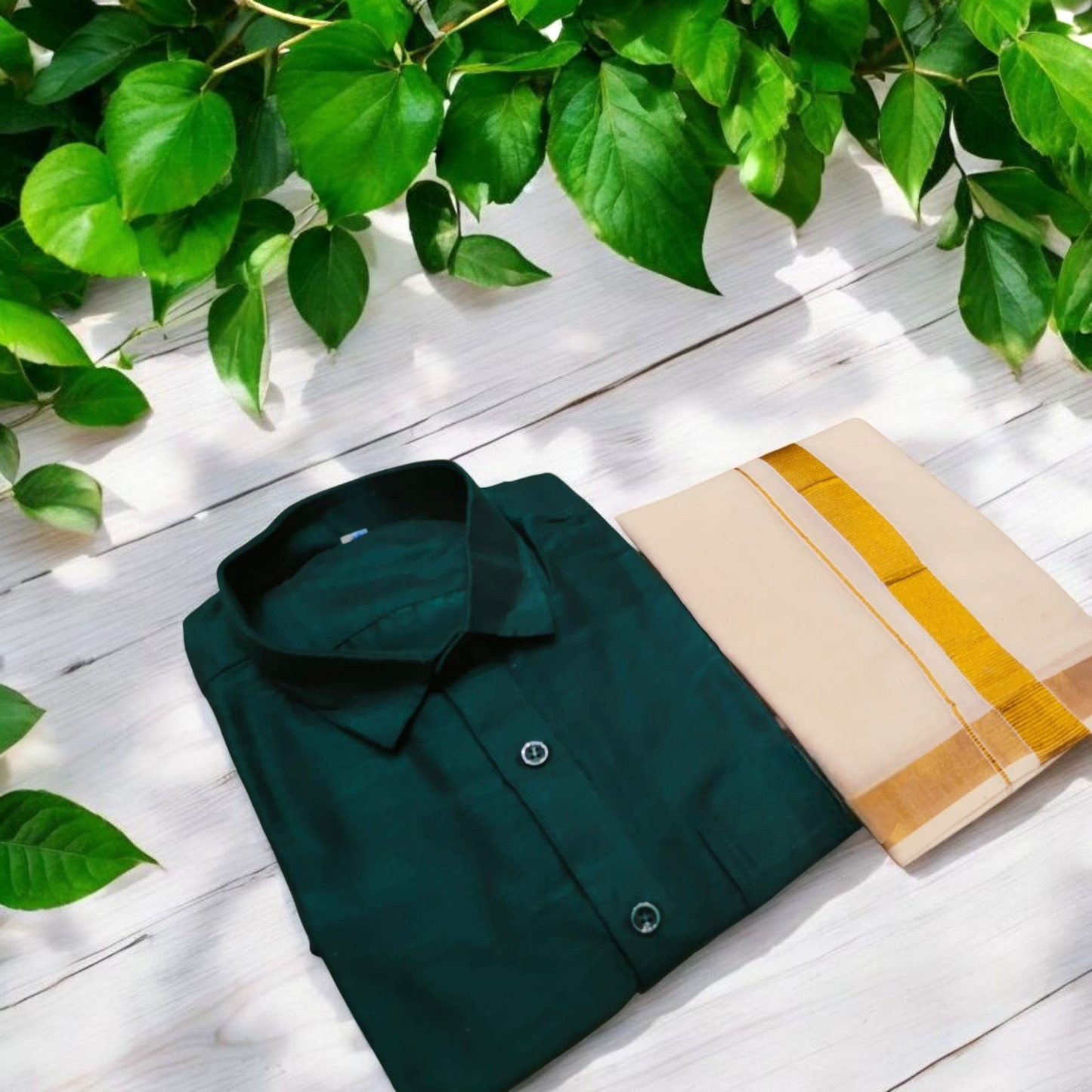 Shirt and Dhoti for Boys (Delivery in 25 -30 working days )