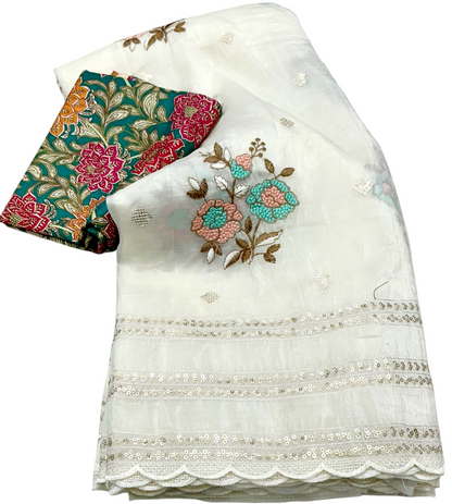 Designer Silk saree (Delivery in 15-20 working days)