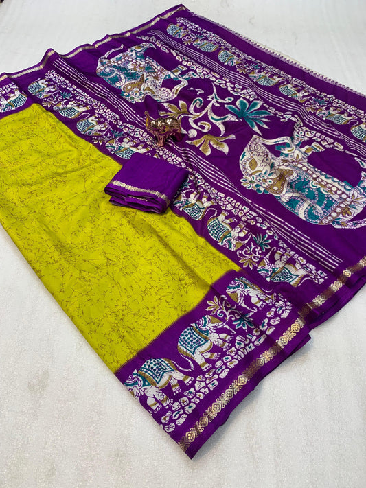 Dola silk sarees (Delivery in 20-25 working Days)
