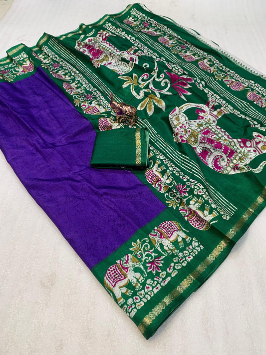 Dola silk sarees (Delivery in 20-25  working days )