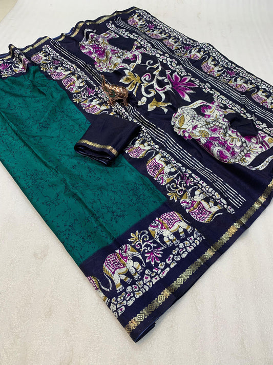 Dola silk sarees (Delivery in 20-25 working days )