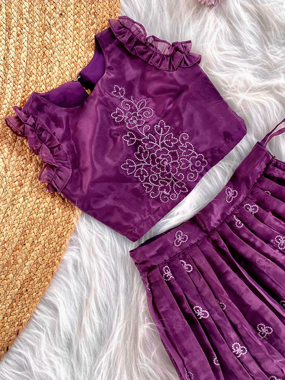Kids Girls Skirt and Top(Deivery in 20-25 working days )