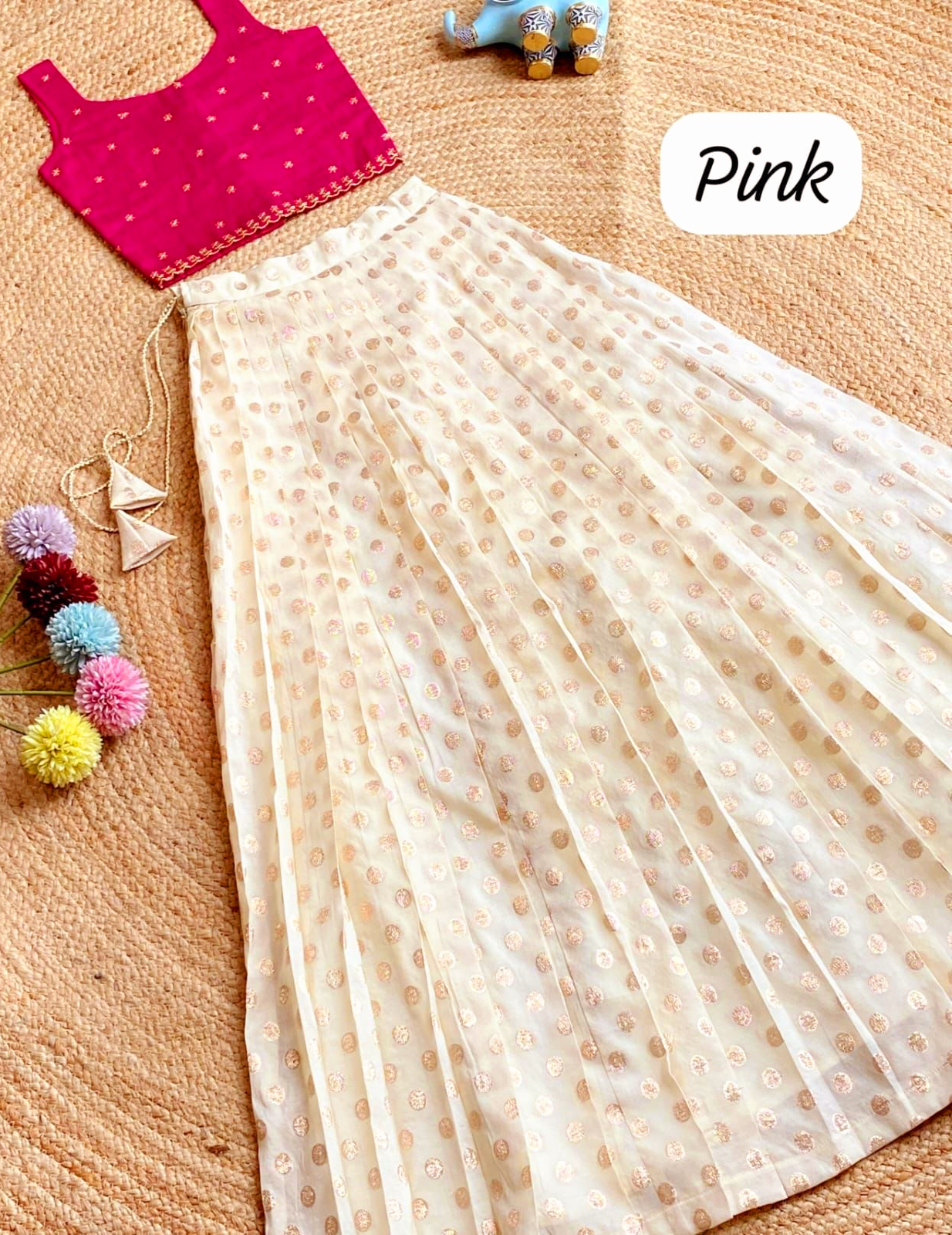 Traditional Skirt and Top (Delivery in 25-30 working days)