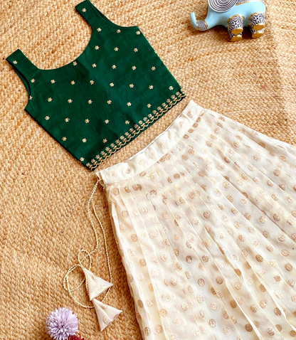 Traditional Skirt and Top(Delivery in 25-30 working days)