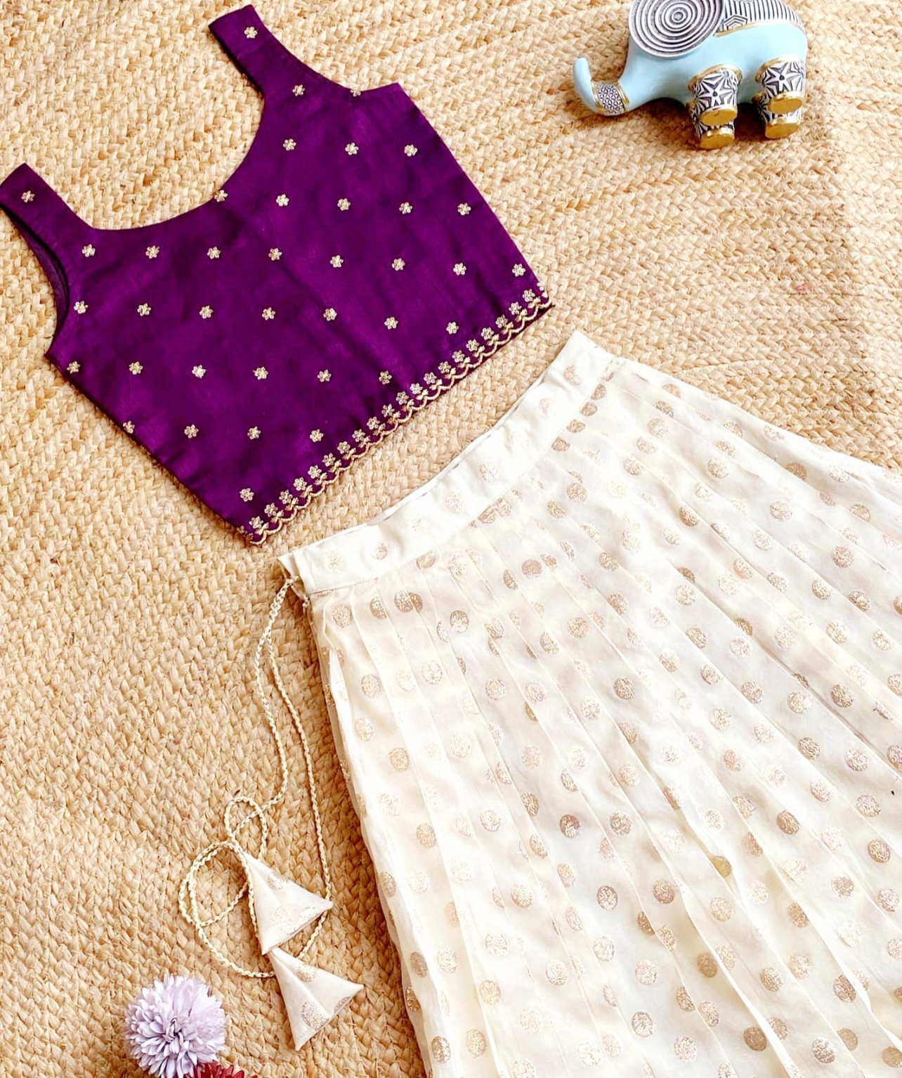 Traditional Skirt and Top (Delivery in 25-30working days )