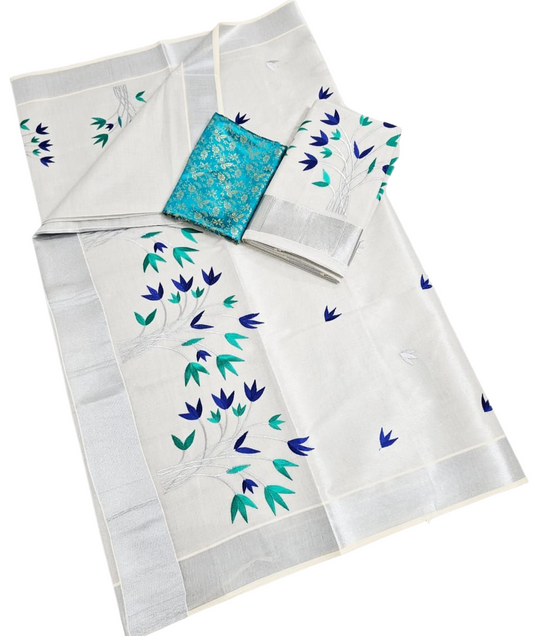 Tissue silk Set saree (Delivery in 18-23 working days)