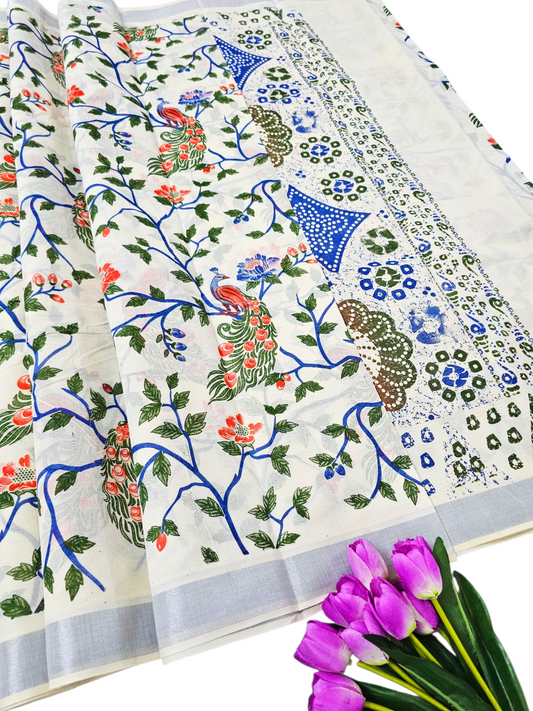 Cotton set saree (Delivery in 15-20 working days)