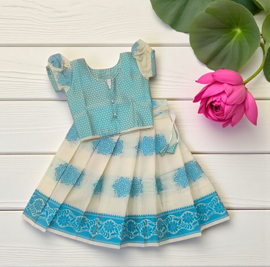 Kids Girls full skirt and Top (Delivery in 15-18 days)