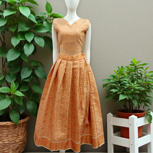Girls Skirt and crop Top (Delivery in 12-18 days )