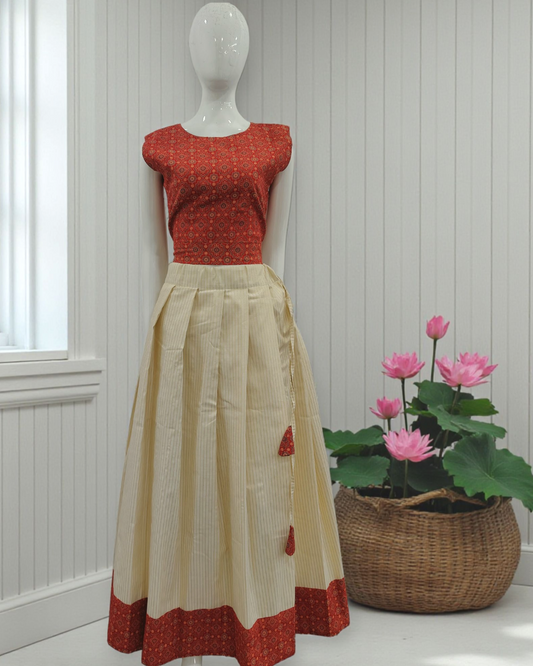 Kids Girl's Skirt and Top (Delivery in 12-18days )
