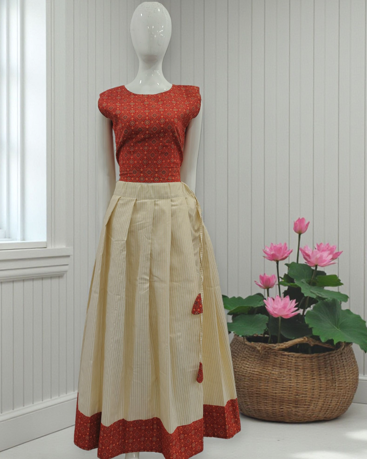 Kids Girl's Skirt and Top (Delivery in 8-10days )