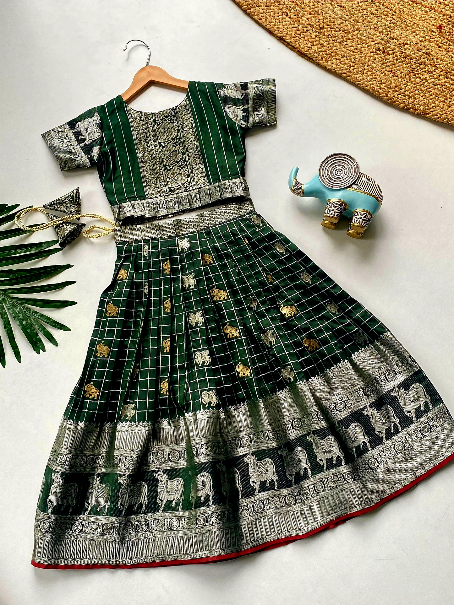 Kids Girls Skirt and crop  Top (Delivery in 15-18 working days )