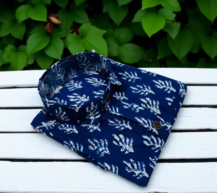 Kids boys printed cotton shirt (Delivery in 2-4days )