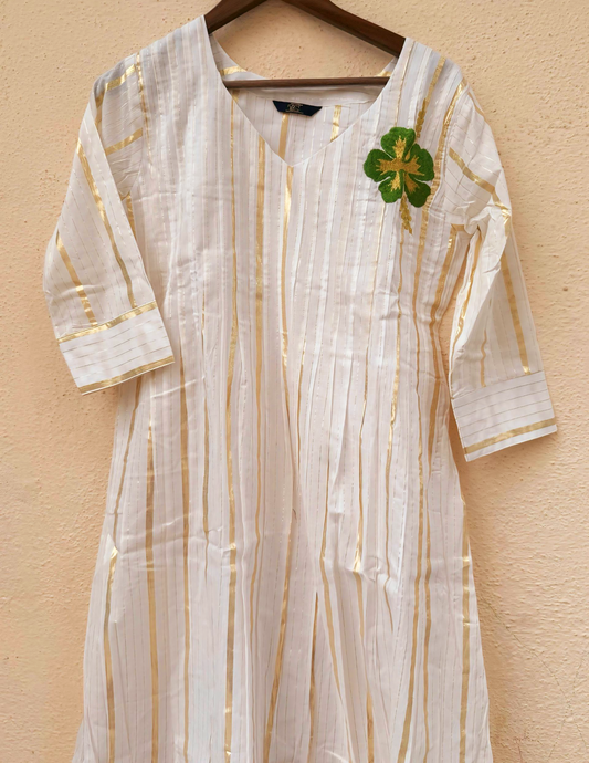 Tissue silk kurti (Delivery in 10-15 days )