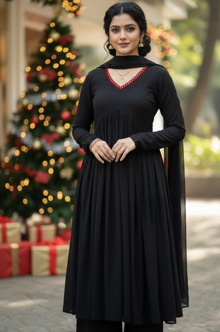 Georgette salwar set Pre order ( Delivery in 25 -30 working days )