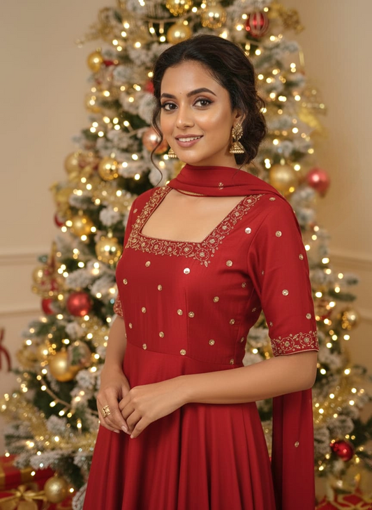 Beautiful salwar set (Delivery in 15-18working days)