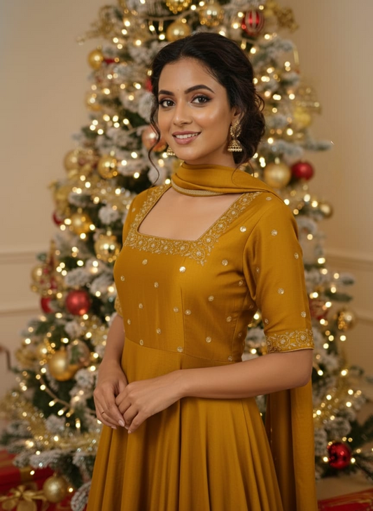 Beautiful salwar set (Delivery in 15-18 working days)