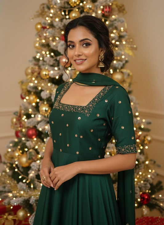 Beautiful Georgette salwar set (Delivery in 15-18 Working Days)