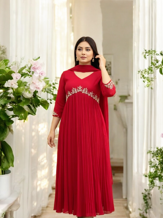 Georgette salwar set (Delivery in 15-18 Working Days)