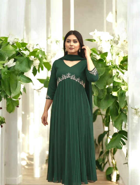 Georgette salwar set (Delivery in 15-18 Working Days)