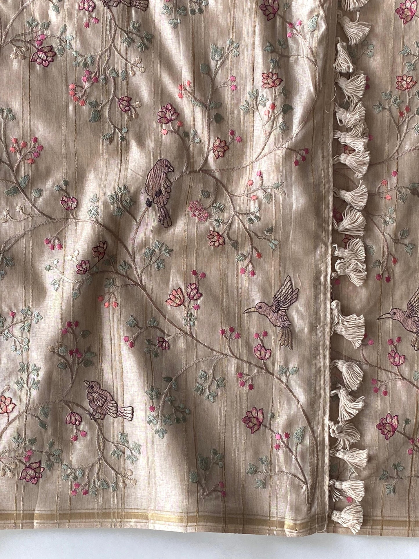 Beautiful Tussar silk saree (Delivery in 20-25 working days )