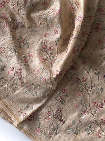 Beautiful Tussar silk saree (Delivery in 20-25 working days )