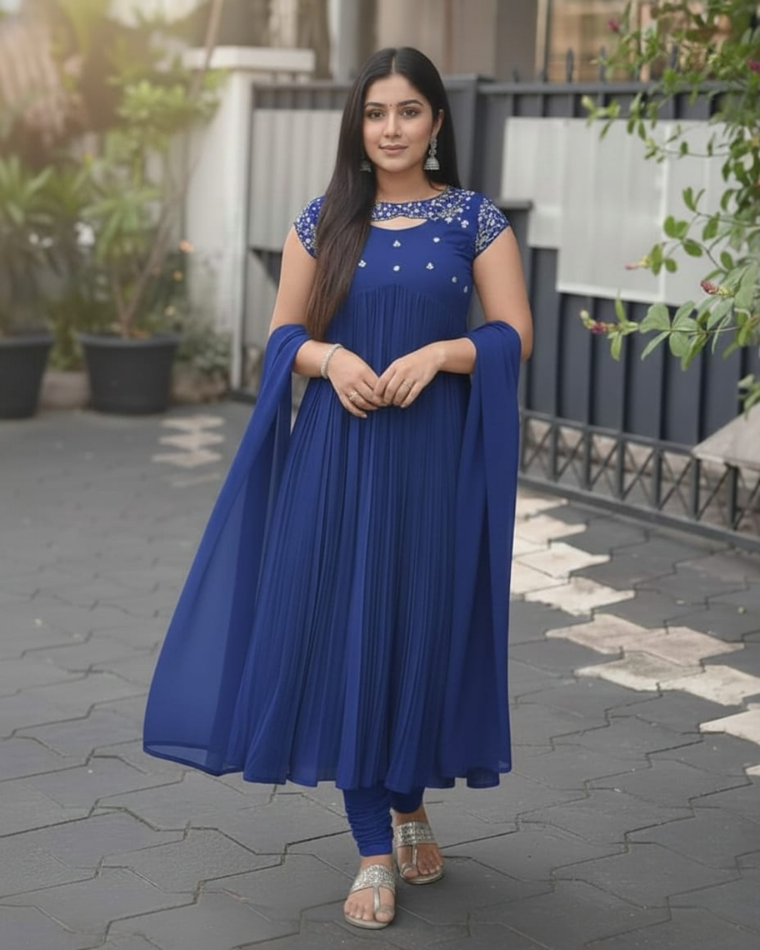 Georgette salwar set (Delivery in 15-23working Days)