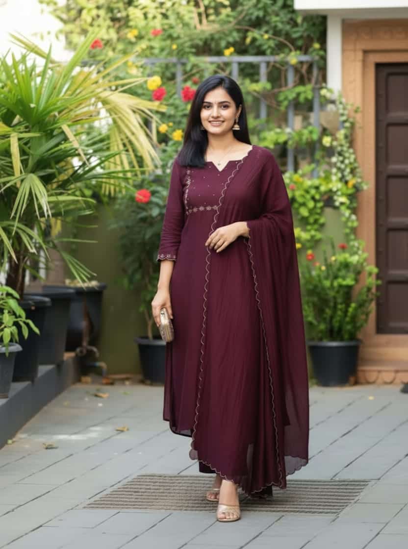 Salwar set (Delivery in 23 to 28 days )
