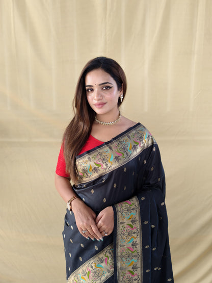 Soft silk banarasi saree