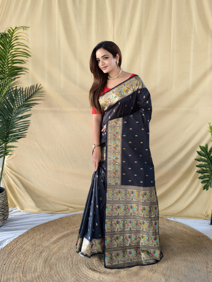 Soft silk banarasi saree