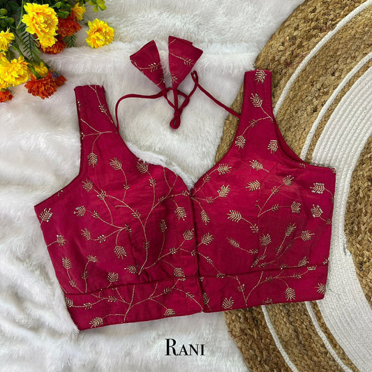 Designer Readymade Blouse (Delivery in 20-25 working Days)