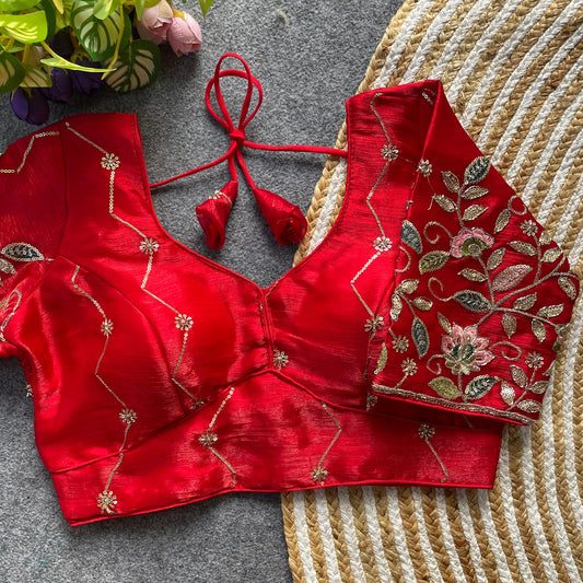 Designer Readymade Blouse (Delivery in 20-25 working Days)