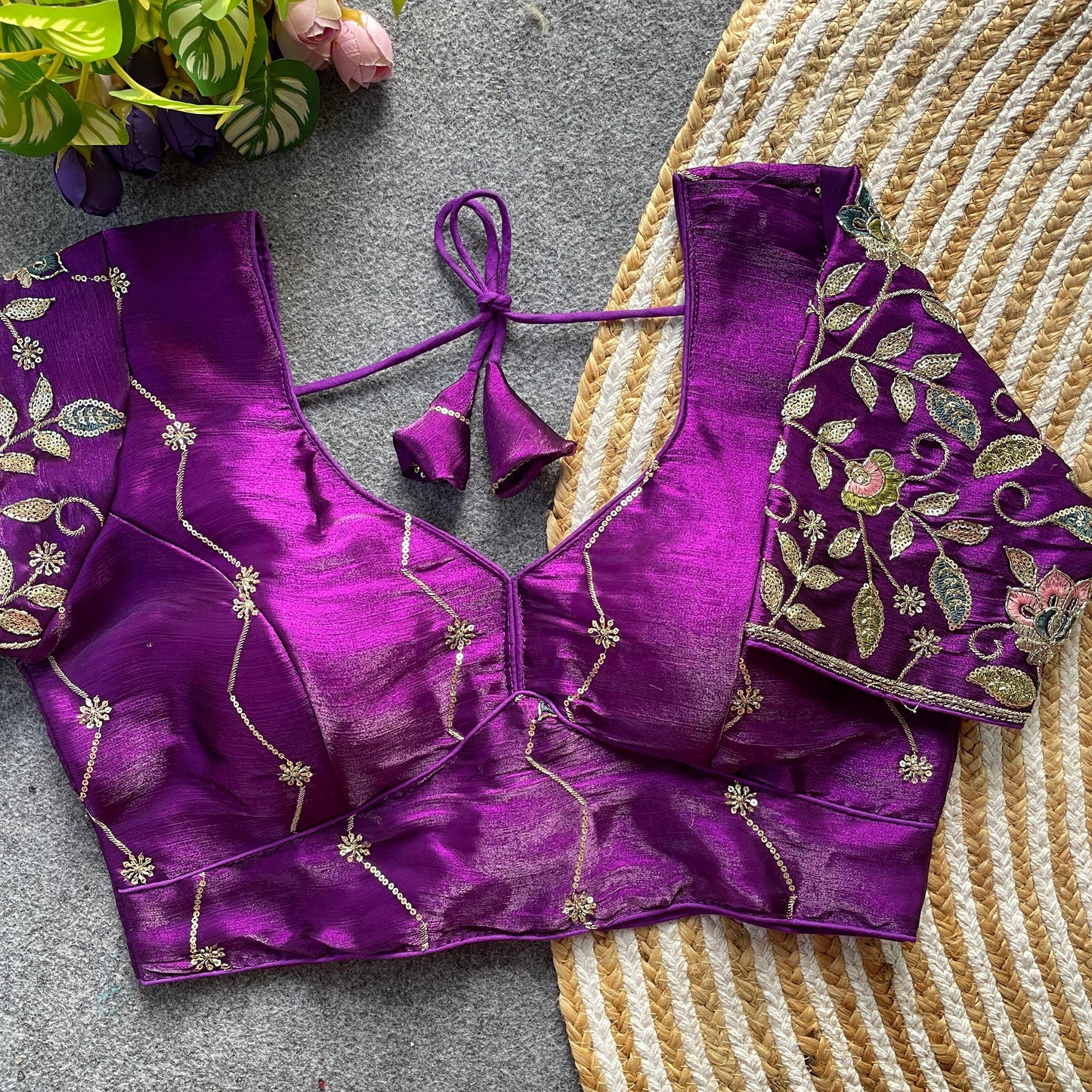 Designer Readymade Blouse (Delivery in 20-25 working Days)