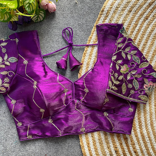 Designer Readymade Blouse (Delivery in 20-25 working Days)