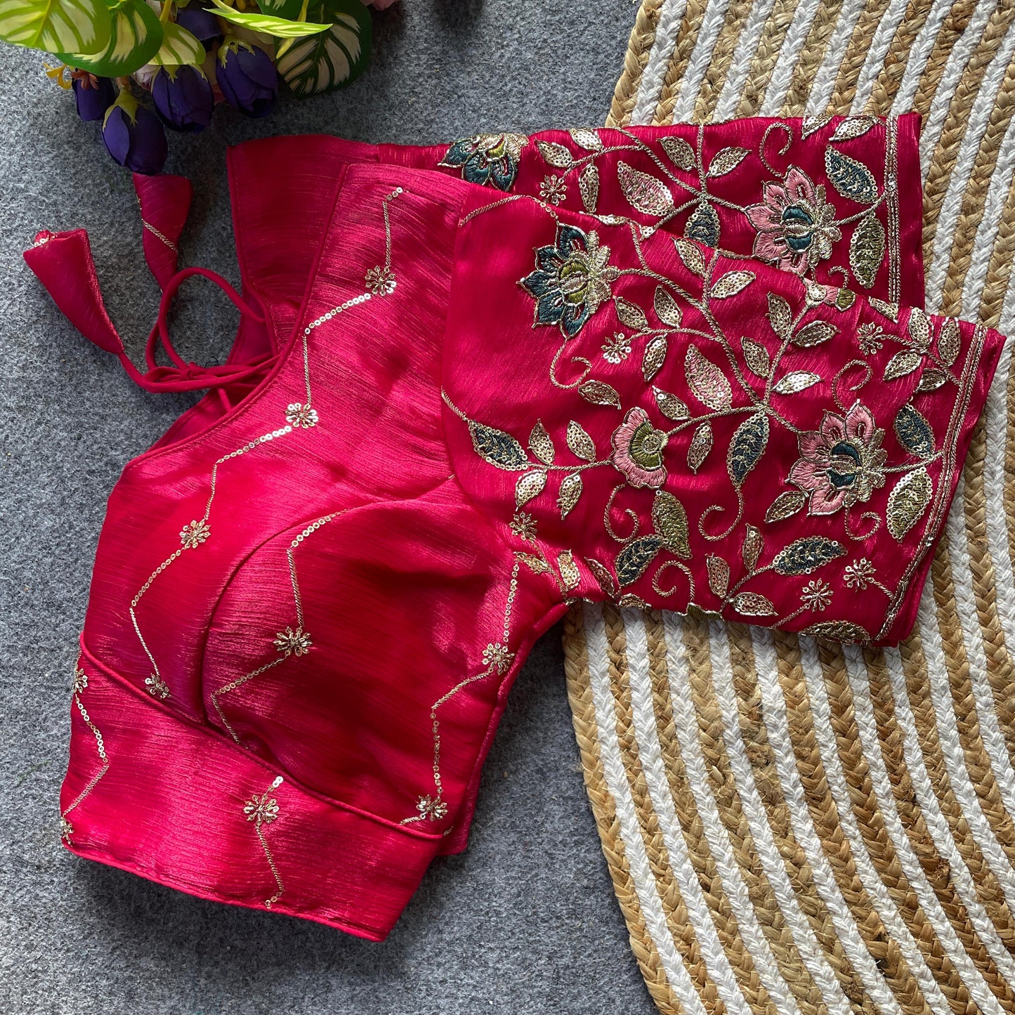 Designer Readymade Blouse (Delivery in 20-25 working Days)