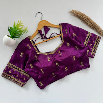 Designer Readymade Blouse (Delivery in 20-25 working Days)