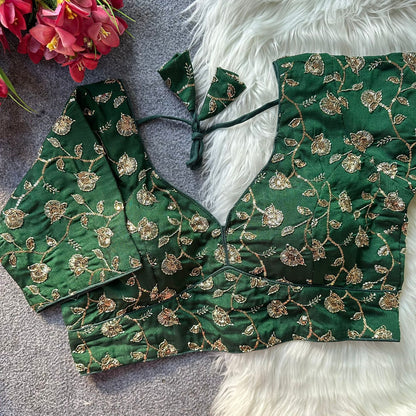 Designer Readymade Blouse (Delivery in 15-23 working days)