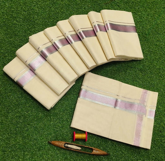 Men's Cotton Double Dhoti (Delivery in 20-25 working Days)