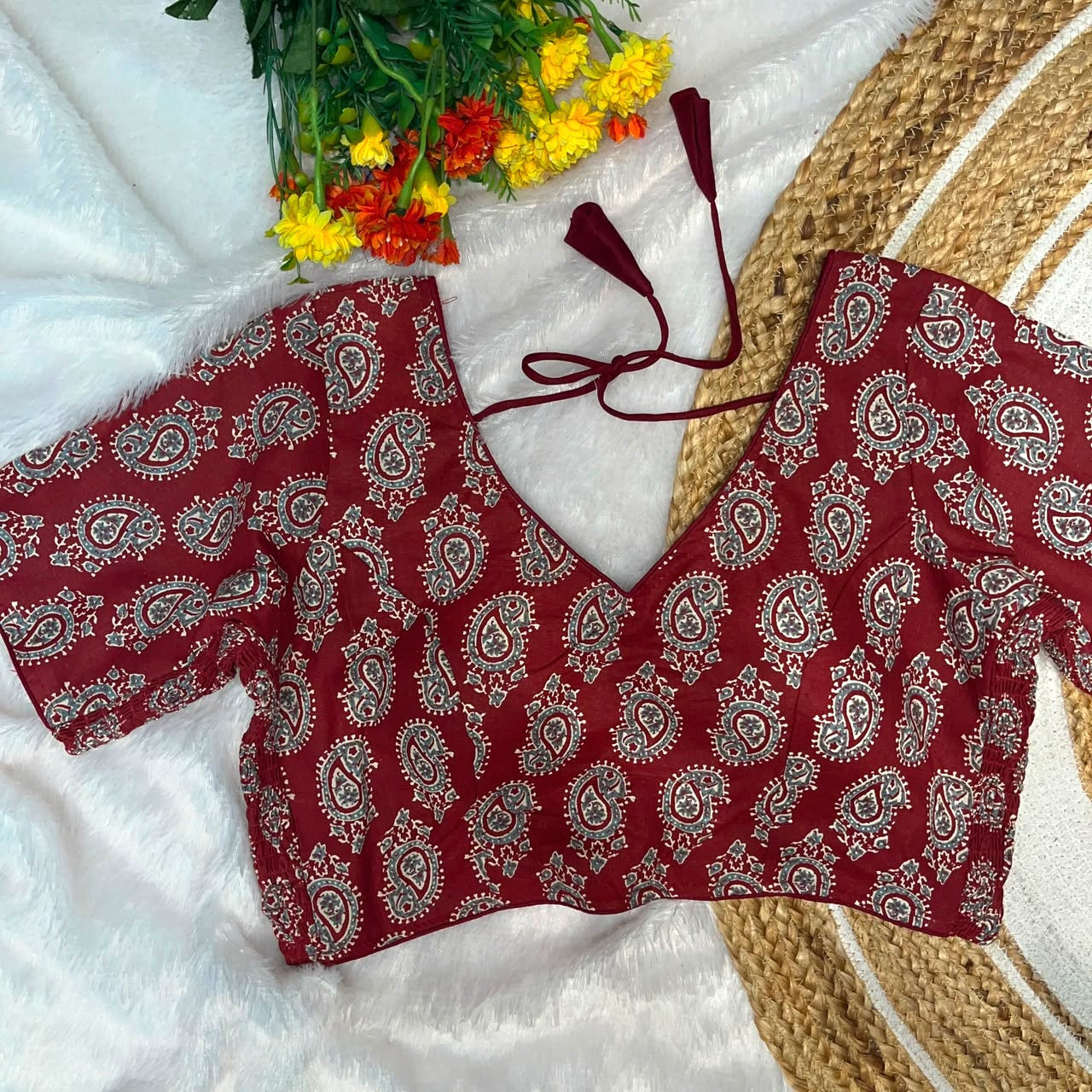 Stretchable Ready made blouse (Delivery in 25-28 days )