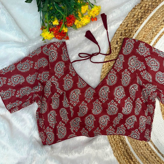 Stretchable Ready made blouse (Delivery in 25-28 days )