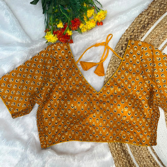 Stretchable Ready made blouse (Delivery in 25-28 days )