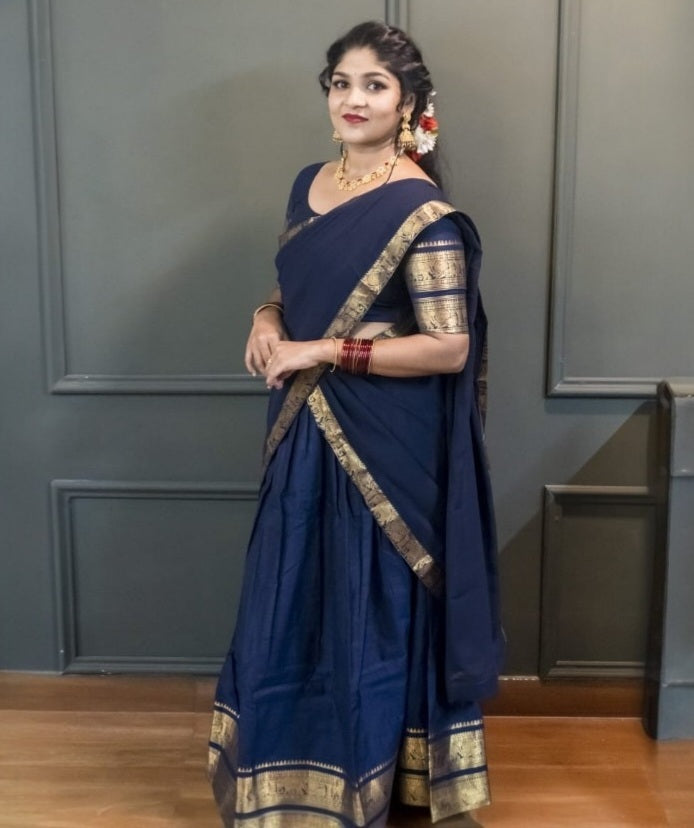 Traditional Dhavani set (Delivery in 25 to 30working days)