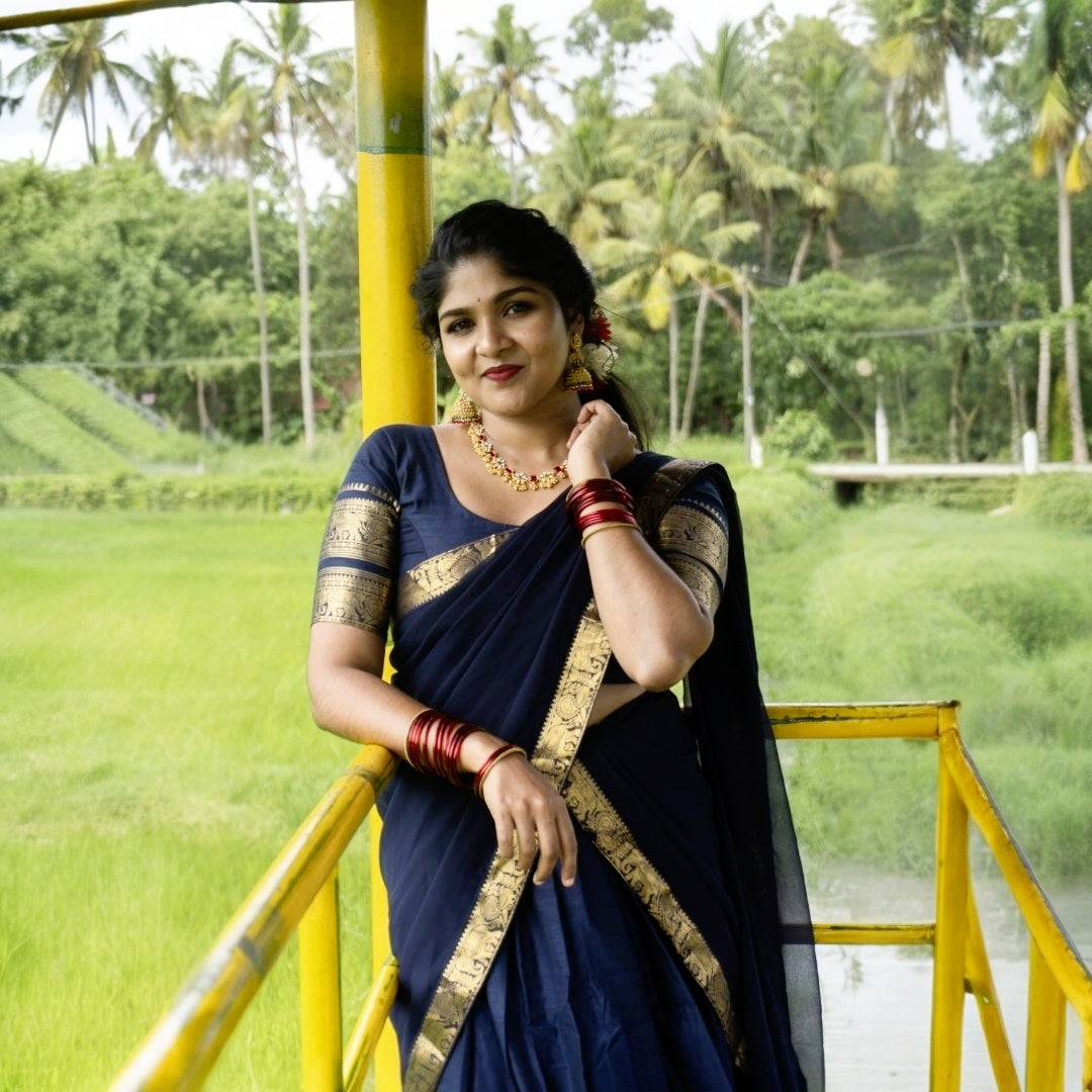 Traditional Dhavani set (Delivery in 25 to 30working days)