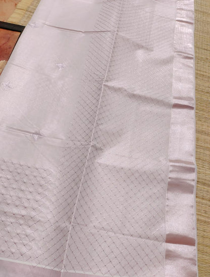 Pre order kerala Tissue silk set saree