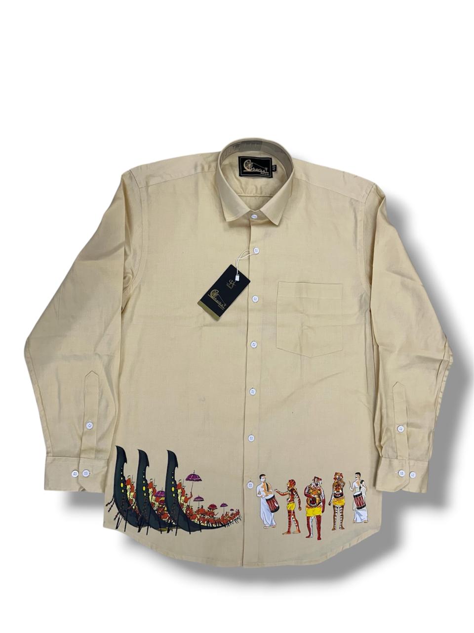 Men's Cotton Shirt and Dhoti ( Delivery in 23 -27 days)